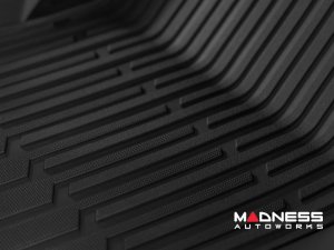 Tesla Cybertruck Floor Mats - Front + Rear - Flex-Fit 